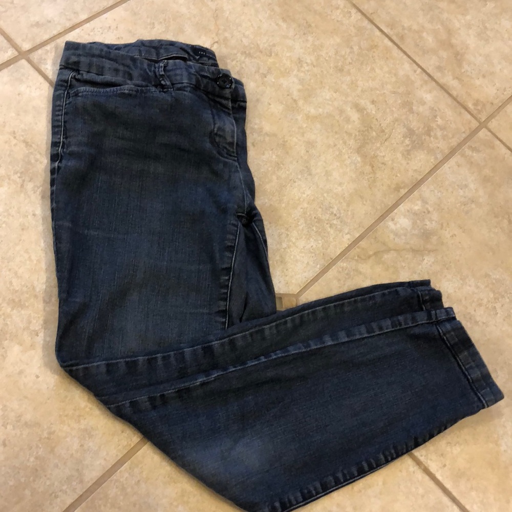 Denim skinny jeans